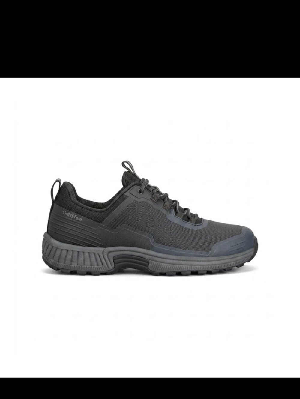 Orthofeet Bristol Women's Orthopedic Hiking Shoes Black Wide Toe Box